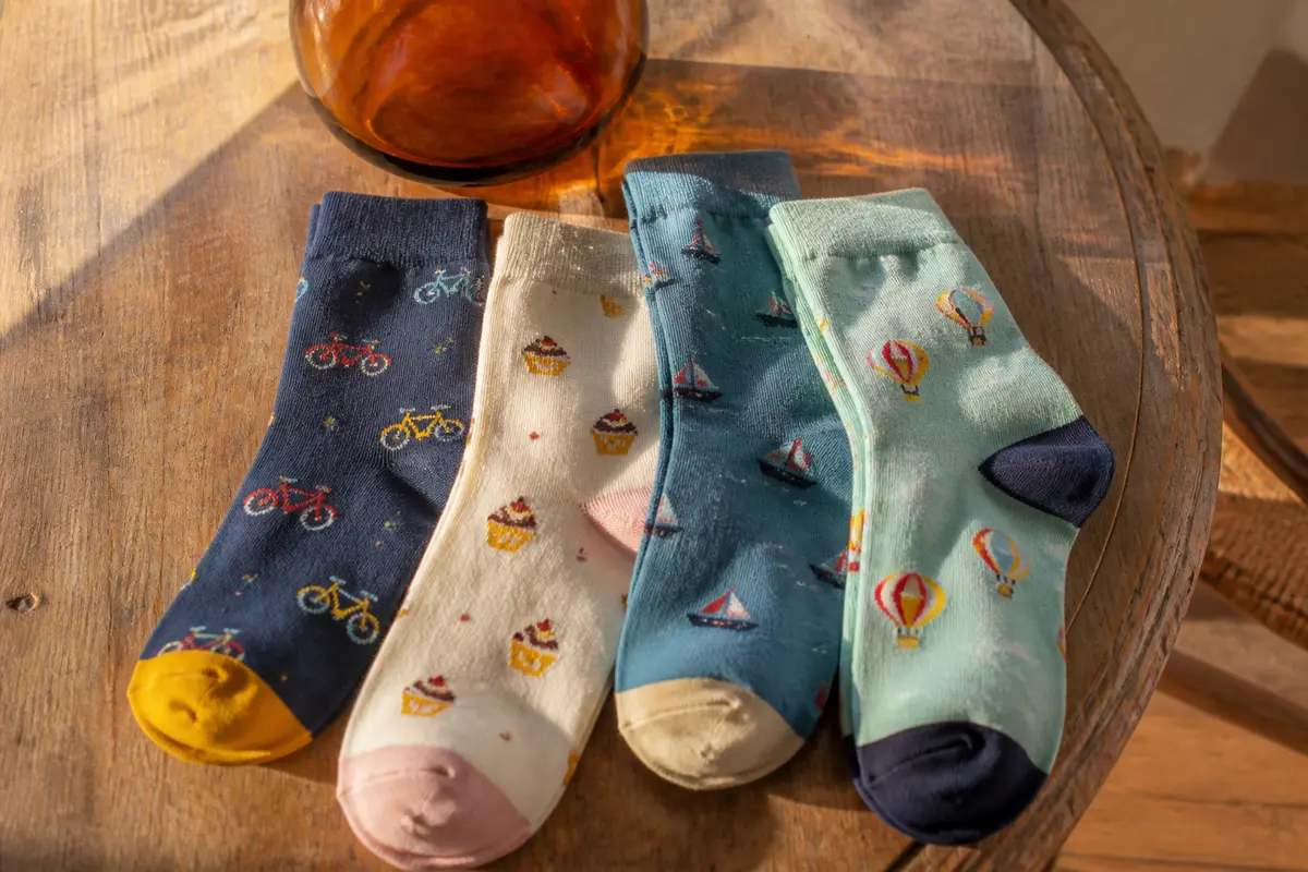 Chaussettes françaises rigolotes : Originales, made in France