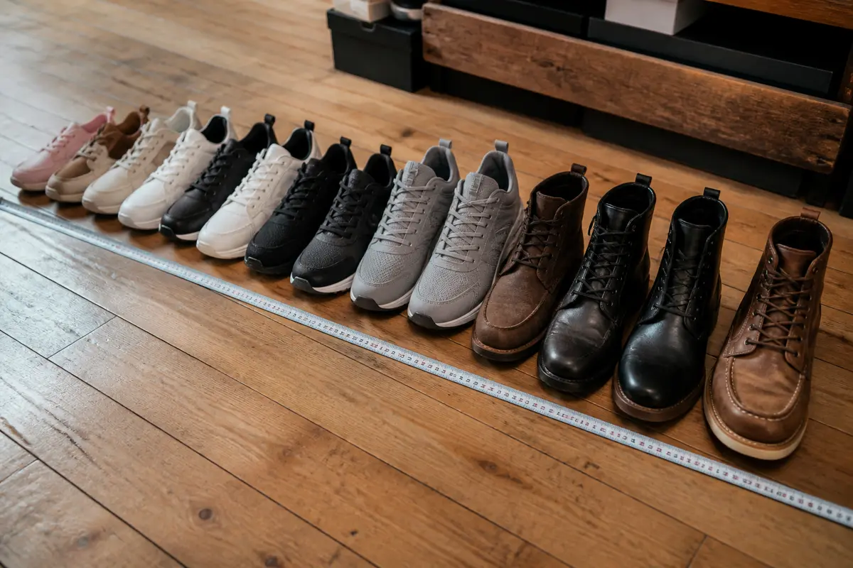 Taille chaussure US : guide complet pour convertir facilement
